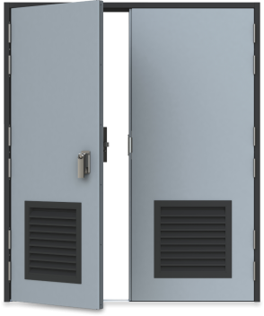 SR4 Double Certified Steel Security Doors