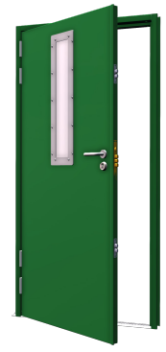 K-PAS24 Security Rated Steel Door - Single