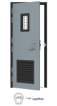 SR4 Certified Steel Security Doors