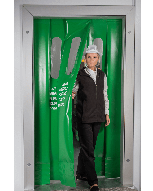 K2 Insulated Strip Door Curtain
